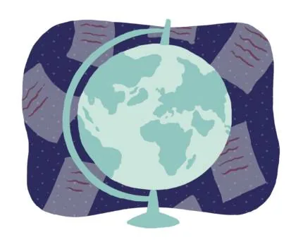 An illustration from the Choose Democracy site.