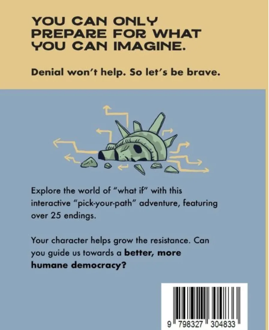 The back cover of the printed book.
