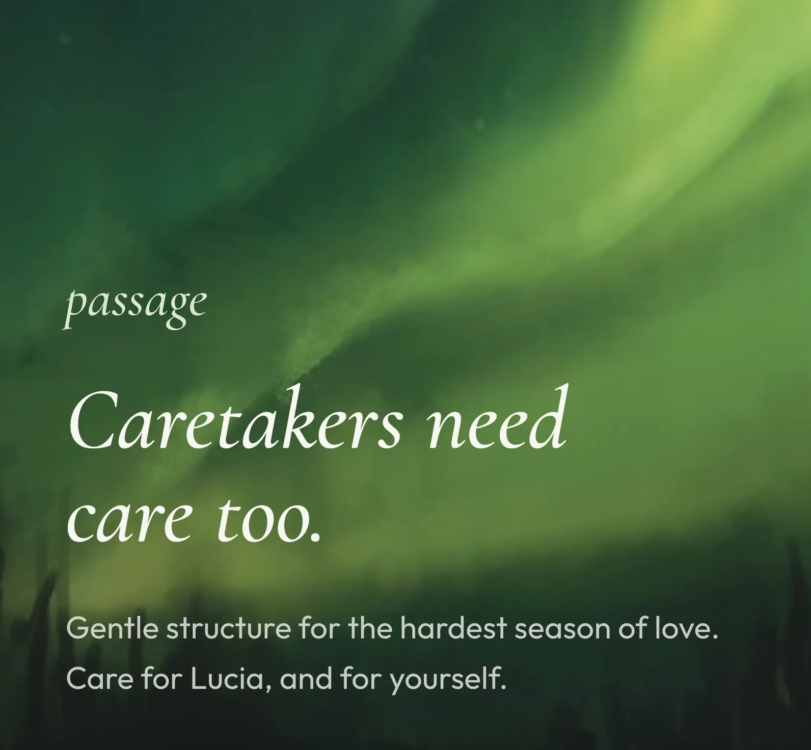 The Passage app cover art.
